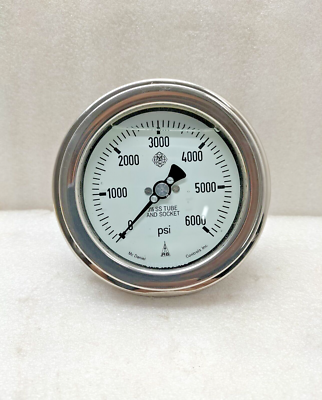 Wilson Wire Line KIP PRESSURE GAUGE 0 TO 6000 PSI PN 659957 – Wilson Wireline Manufacturing